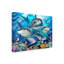 « goofy fish », reproduction de peinture à l’acrylique sur toile tendue-26856604