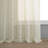 Deerk Open Weave Textured Sheer Curtains for Bedroom & Living Room Curtains - Single Panel Drapes-547269513-547269512