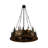 Morrigan 20 - Light Dimmable Drum Chandelier