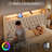 Glastonbury Upholstered Wingback Bed, 2 Drawers Storage Bed with LED Light-646546368-646546381