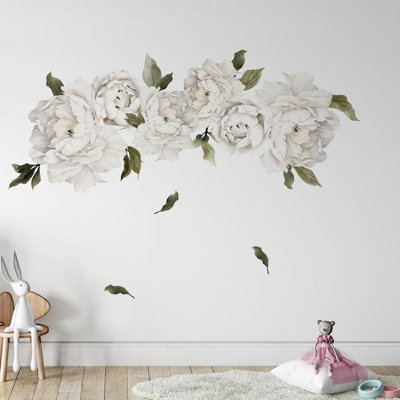 Adhésif décoratif pivoine flowers