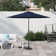 Jericho 96" Umbrella with Solar-Powered LEDs