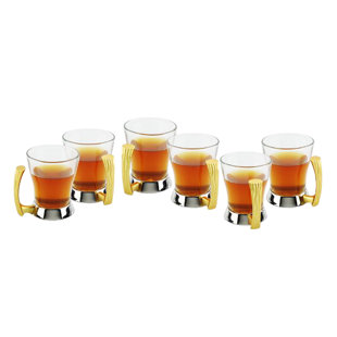 Tasse à thé en verre (Ensemble de 6)