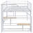 Twin Size Low Loft Bed With Stair For Kids,metal Loft Bed Frame With Storage Steps For Boys Girls-224862510