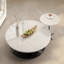 Table basse ronde en marbre avec soucoupe volante-1344484366-1344484355