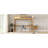 Twin Size Loft Bed With Desk, Upholstered Loft Bed Frame With Ladder, Safety Guardrails,Rubber Wooden,Teddy Fleece Fabric Headboard/Footboard,Natural