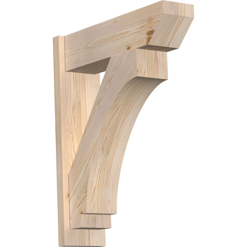Imperial Slat Outlooker, 26" D x 32" H, 8" W Western Red Cedar (Rough Sawn)