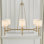 Lustre 6 lumières Elegenza