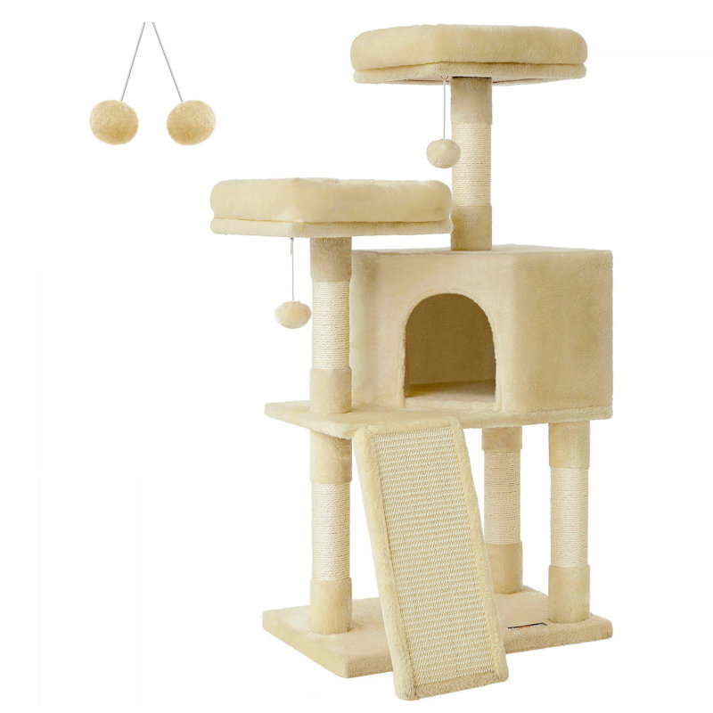 Cat Tree For Indoor Cats, Beige