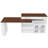 53.14'' Extendable Kitchen Island Set-828722808