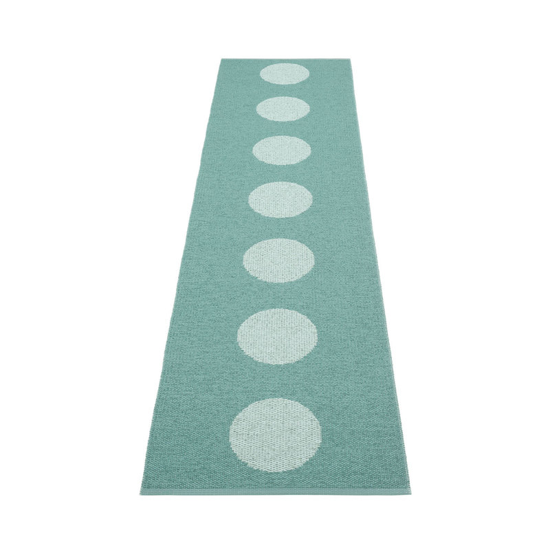 Rug VERA POP Jade/Pale Turquoise 2.25 x 1.75 ft, Runner 2'4" x 9'