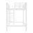 Metal Loft Bed With Sturdy Iron Frame And Easy Access Ladders-125179190