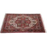 Nemi Oriental Area Rug in Red