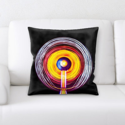Coussin décoratif de couleurs vives