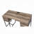 Delano Delano Metal Base Writing Desk,Computer Desk,Office Desk