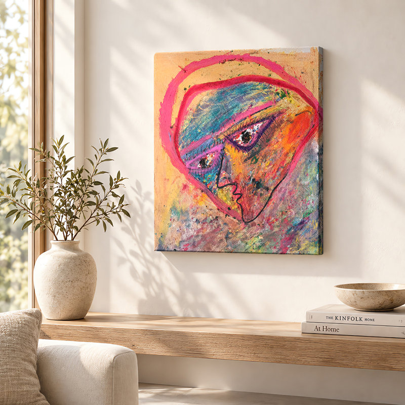 Art mural sur toile à capuche, 24"H x 20"W, Gallery Wrapped