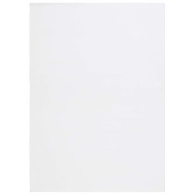 Ayane Faux Rabbit Fur Performance Machine Washable Solid Color Rug