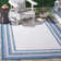 Chapa Machine Woven Striped Area Rug