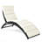 Outdoor Steel Single chaise with Cushions-1274122332