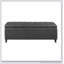 Banc de rangement touffeté à fermeture douce et confortable-913841365
