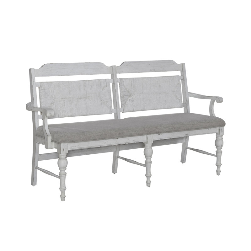 Chalita Linen Upholstered Bench