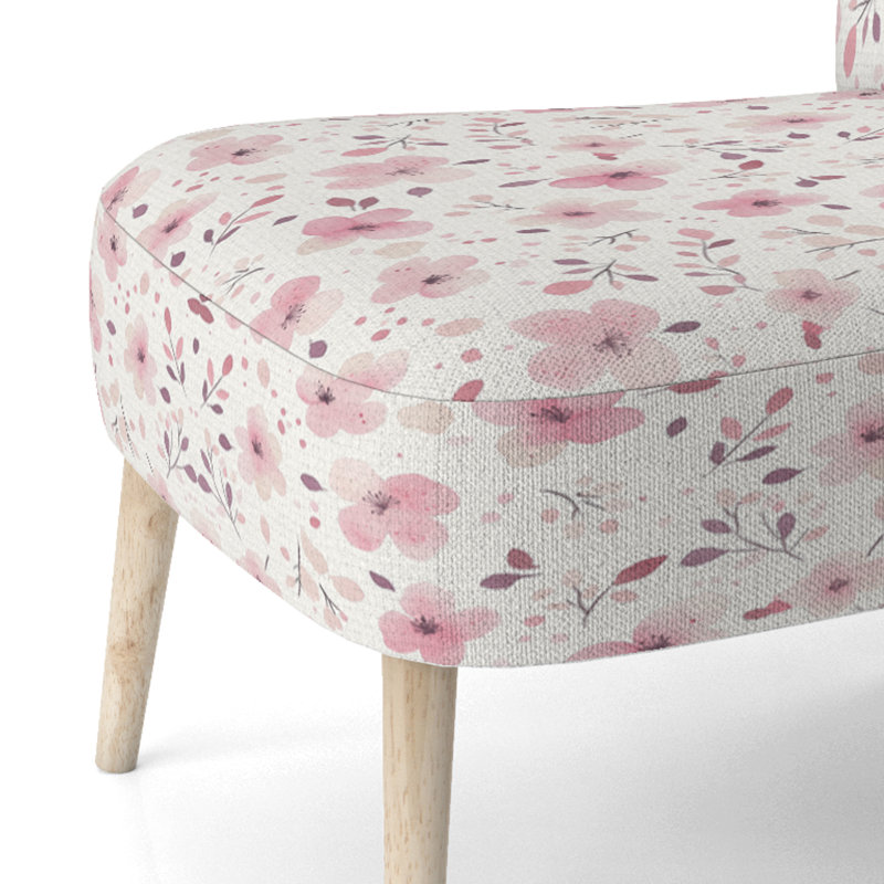 Chaise d'appoint Flowers For Teenagers - Chaise d'appoint rose, Chaise d'appoint sans accoudoirs