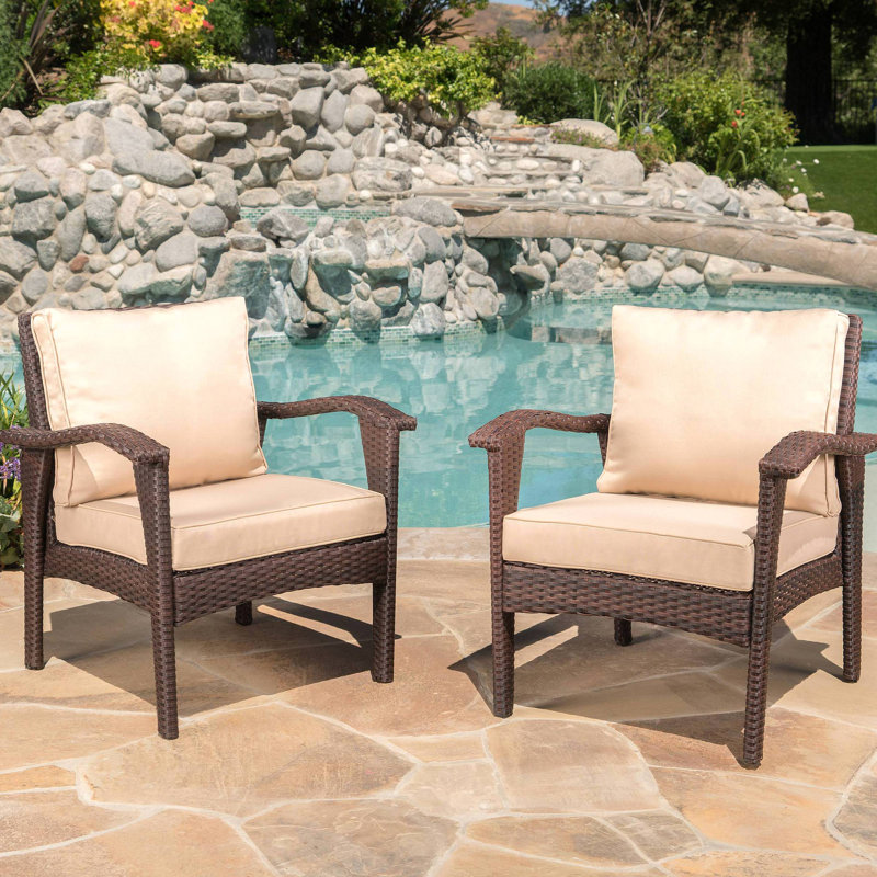 Club Chair (2), Tan