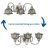 Kriner 3 - Light Dimmable Vanity Light-490345938