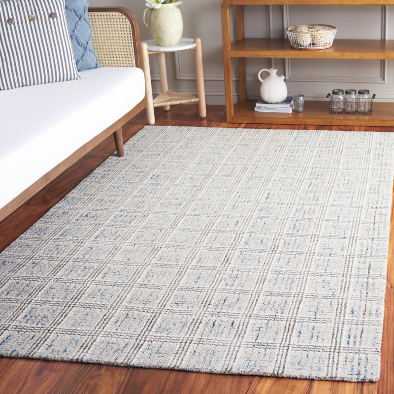 Tapis en laine touffeté à la main Stepanian, Rectangle de 5 pi x 8 pi