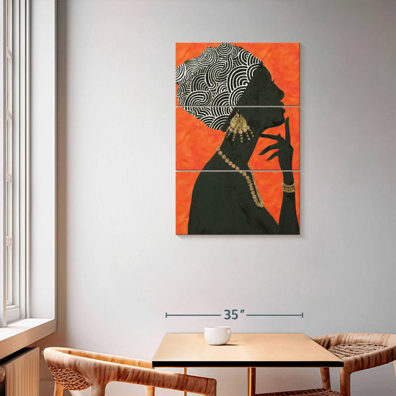 Leisha American Gothic, 57" H x 36" W
