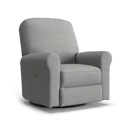 Anastasia Upholstered Swivel Reclining Glider