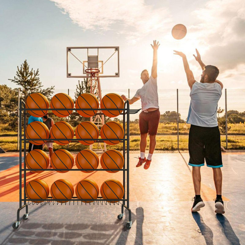 Metal Freestanding Sports Rack