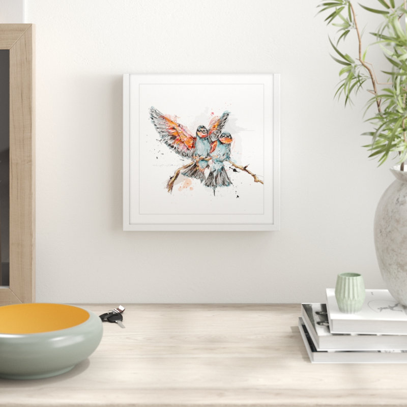 Marie-Eve Pharand - Single Picture Frame Painting, 41cm H x 41cm W