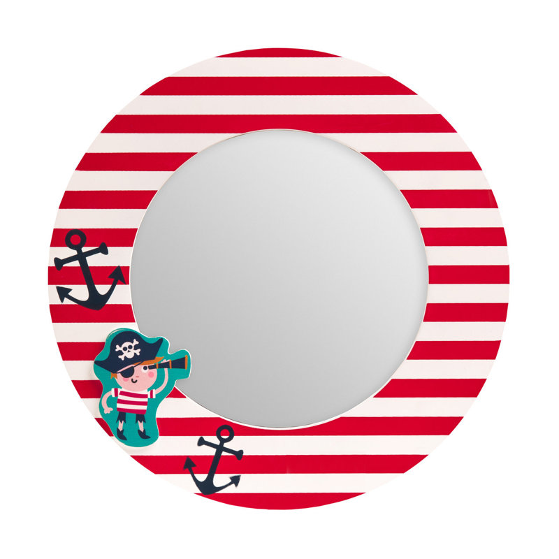 Arthur Solid Wood Flat Wall Mirror