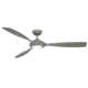 Kurt 60'' 3 Blade Ceiling Fan with LED Light Kit