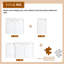 Meuble-lavabo de 36 po avec lavabo en résine, 2 portes à fermeture douce et 1 armoire latérale, conception à fixation flottante, contreplaqué (emballage KD)