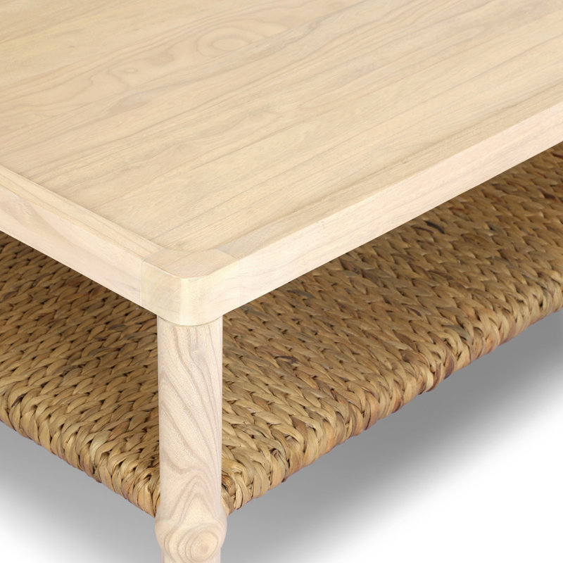 Gabriella Coffee Table, Light Natural Sungkai