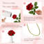 10 pièces de fleurs artificielles roses, roses en soie artificielle, roses artificielles en vrac pour les décorations de mariage, centres de table, fête des mères, décoration de la Saint-Valentin-545882015