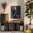 2 Cubes Of Record Holder Shelf Vinyl Record Storage Furniture,DIY Stackable 80-110 Records Visualize Album Storage Box Cube Natural Wooden Organizer