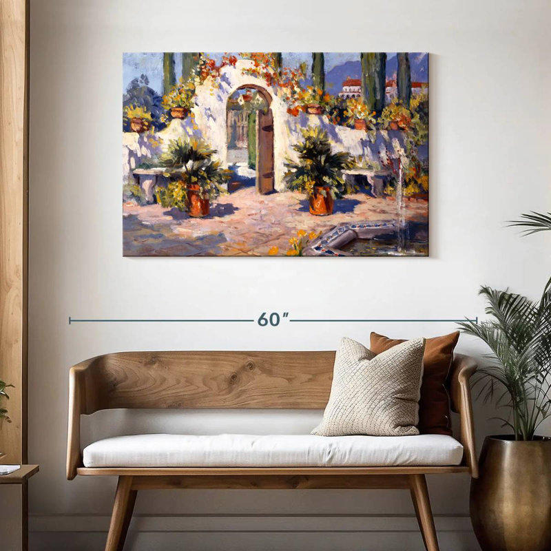 Spanish Arch, 30" H x 45" W
