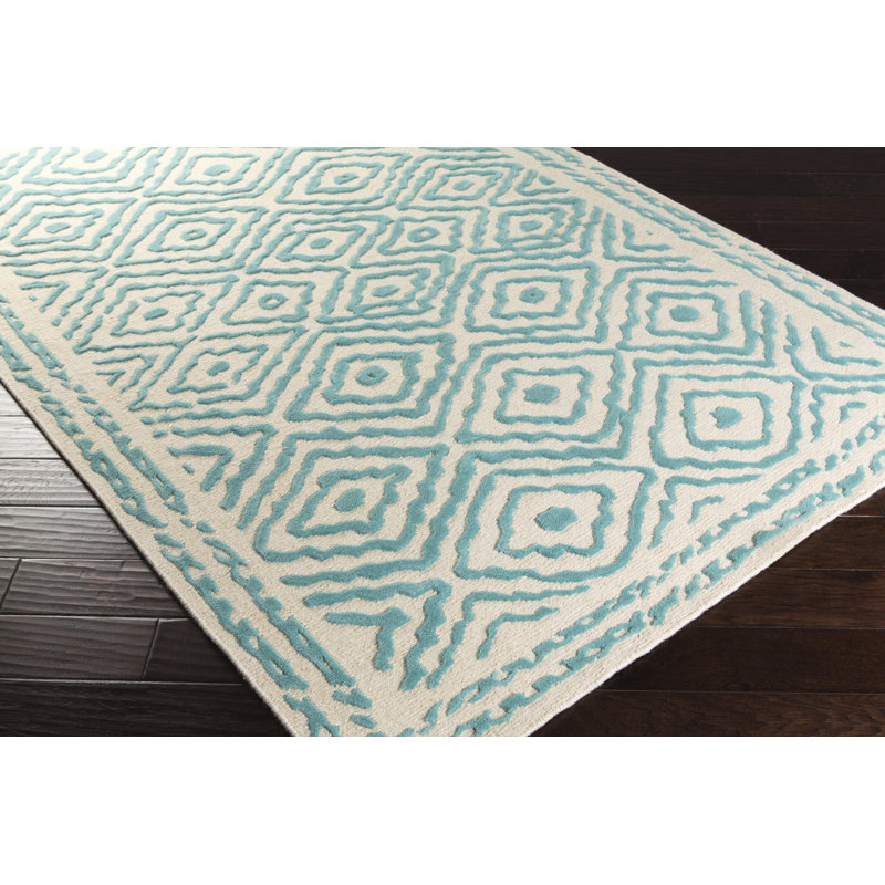 Sala Wool Geometric Indoor Rug, Rectangle 8' x 11'