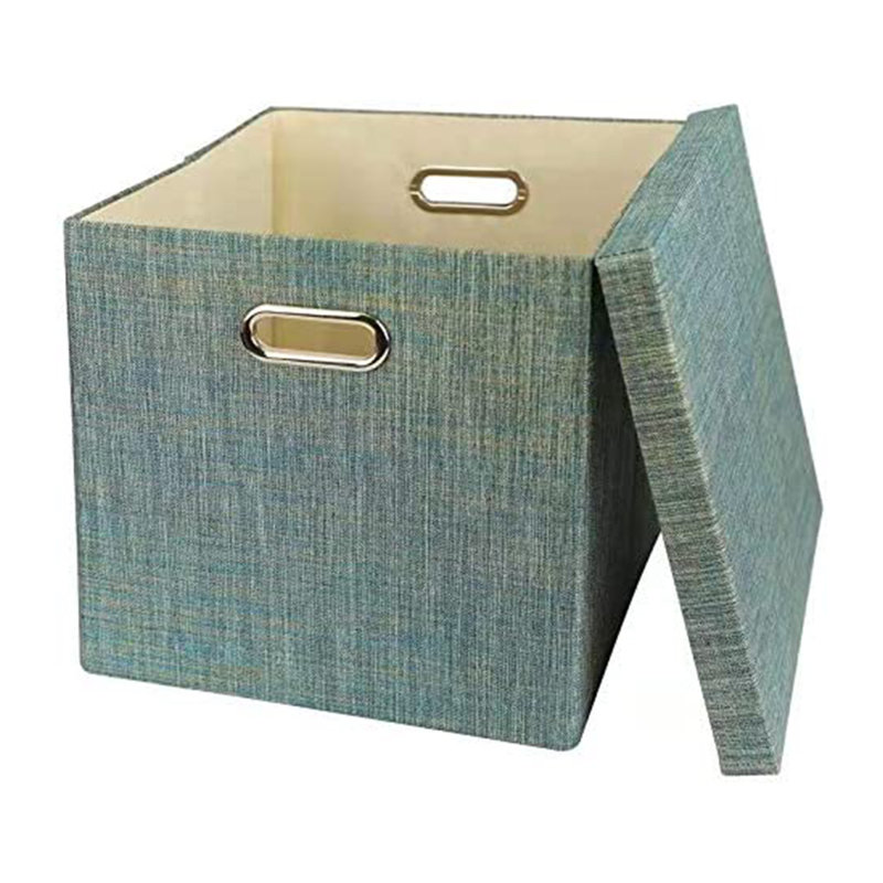 posprica Fabric Box, Teal