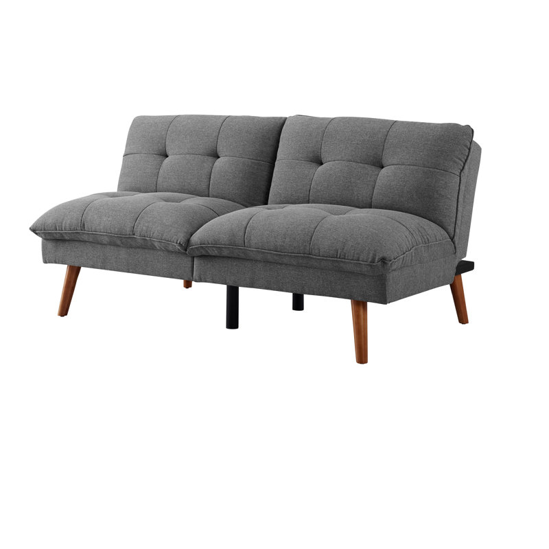 Canapé convertible Carleigh, Gris