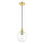 Luminaire suspendu en dome à 1 lumière-370321490