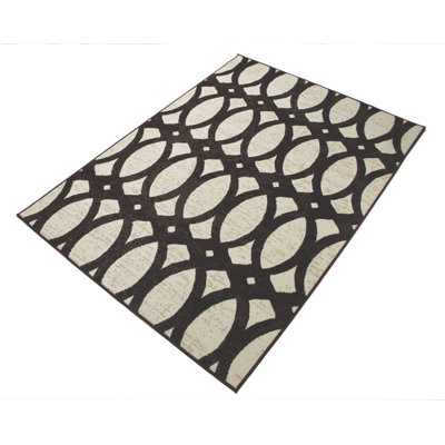 Tapis beige / brun Harkness
