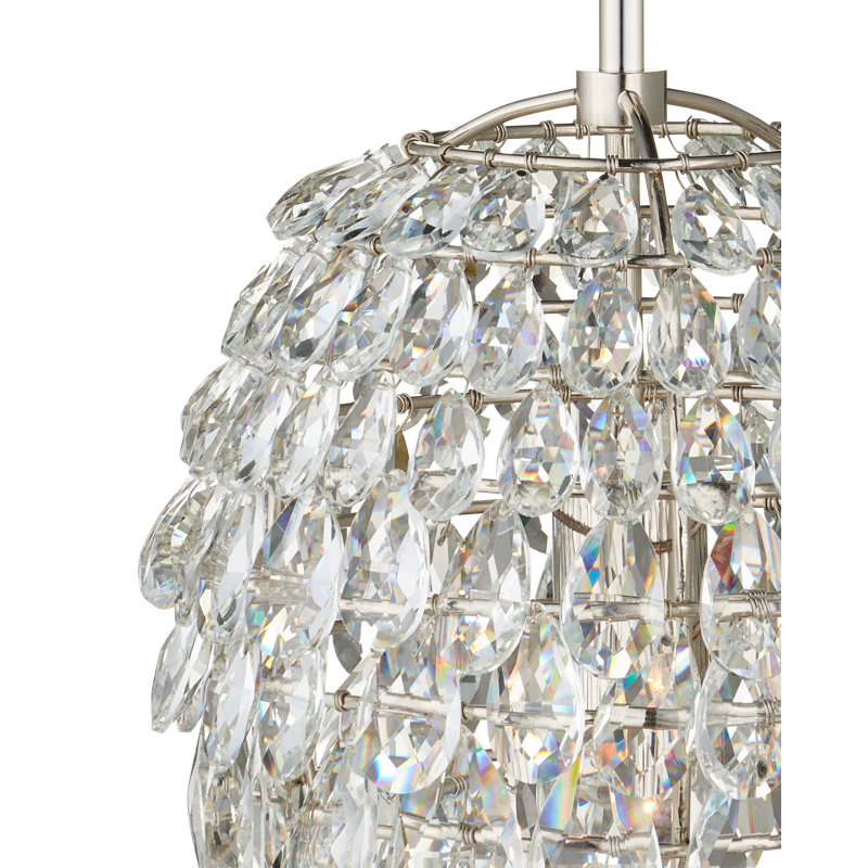 Luminaire suspendu en forme de goutte à 1 lumière Aisling