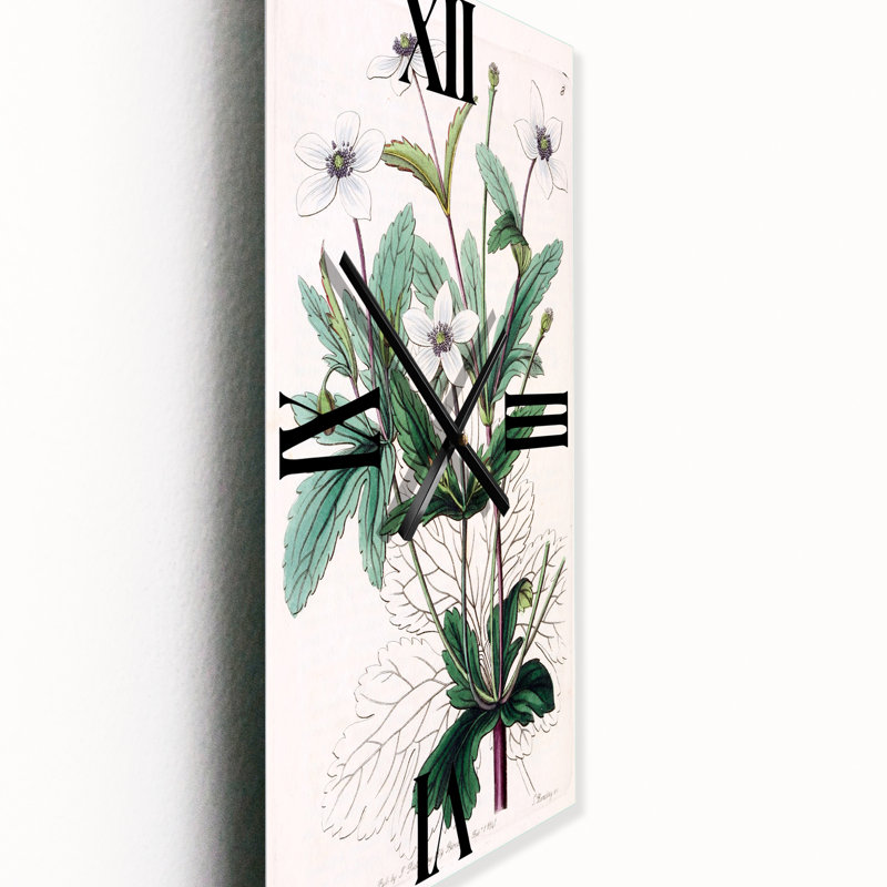 Vintage Plant Life XXI - Horloge murale traditionnelle, Petit