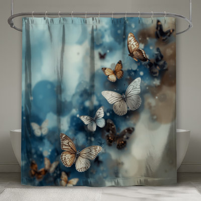 Rideaux de douche Butterflies In Flight