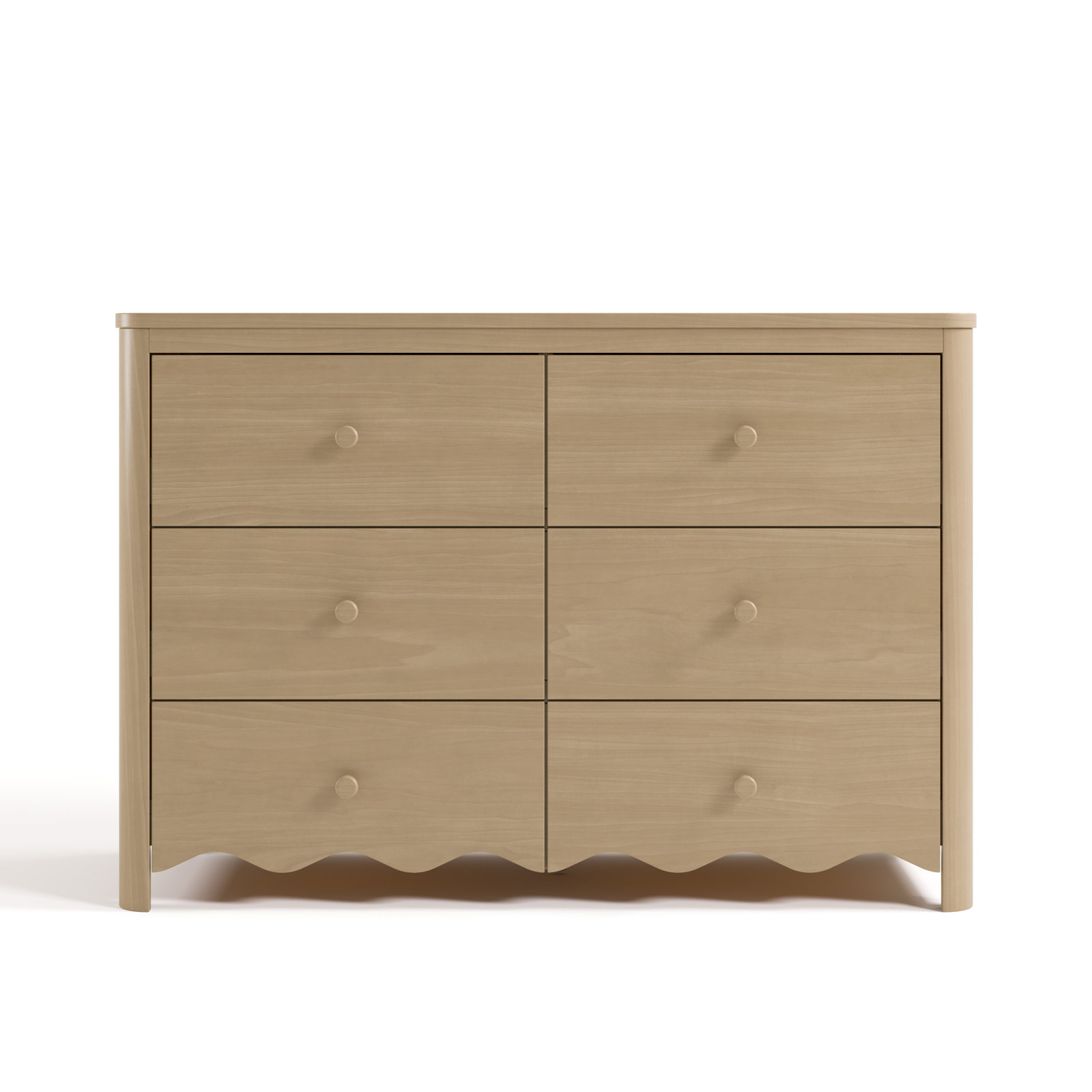 Casablanca 6 Drawer Dresser, Driftwood