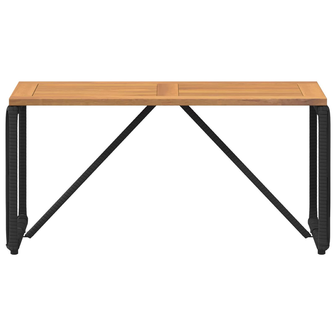 Wicker Outdoor Coffee Table , 80cm W 40cm D